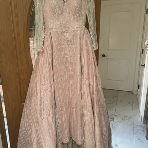 Evening dress custom made size 6-8